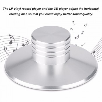 Record Weight Clamp Disc Stabilizer Turntable Part for LP Vinyl Record Turntables CD Record Player Speaker Metal Disc Vibration