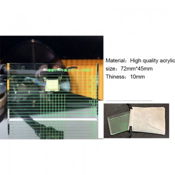 LP Azimuth Vinyl Records Ruler Level VTA balance of the Singing Arm High Quality Acrylic Azimuth Ruler