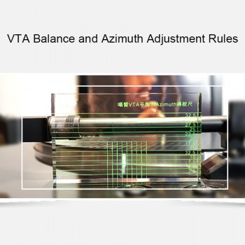 LP Azimuth Vinyl Records Ruler Level VTA balance of the Singing Arm High Quality Acrylic Azimuth Ruler