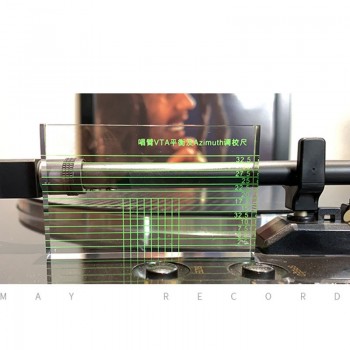 LP Azimuth Vinyl Records Ruler Level VTA balance of the Singing Arm High Quality Acrylic Azimuth Ruler