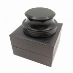 Record Weight Turntable Vinyl Clamp LP Disc Stabilizer in Black Finish