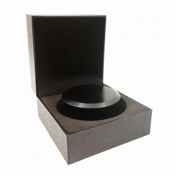 Record Weight Turntable Vinyl Clamp LP Disc Stabilizer in Black Finish