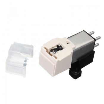 Metal Turntable Cartridge With Stylus Needles + Installation Kit Fits MM/LP Turntable Stylus for Technica 3600L/Universally