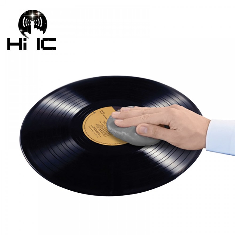 Magic Dust Cleaner Compound LP Vinyl Record Cleaning Soft Rubber Turntable Vinyl Cartridge Cleaning Super Clean Slimy Gel