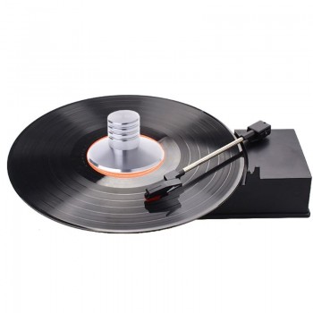 2018 New LP Vinyl Record Player Balanced Metal Disc Stabilizer Weight Clamp Turntable HiFi