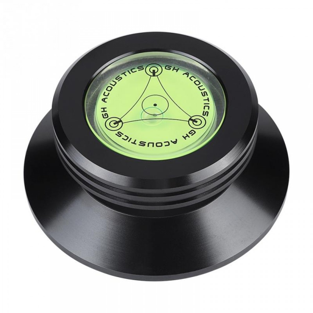 NEW Portable Black Disc Stabilizer Record Weight Clamp for LP Vinyl Turntables Aluminum Material Disc Stabilizer 2018 new style