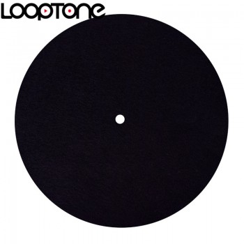 LoopTone Anti-static Felt Mat for Turntable Designed for Clear and Live Sound Quality Universal to all LP Vinyl Record Players