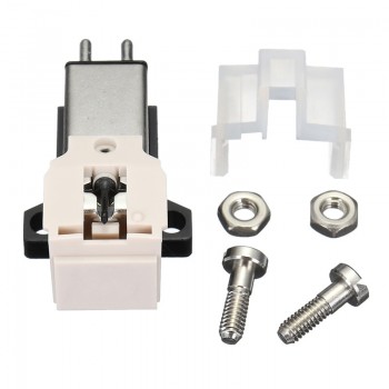 Dynamic Magnetic 20Hz-20Khz 12.5 mm Metal Needle Stylus Turntable Headshell Kit For Technica 3600L MM/LP Record Player Plastic