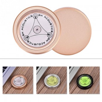 1Pcs 3in1 Metal Record Clamp LP Disc Stabilizer Turntable For Vinyl Record Turntable Vibration Balanced Black Gold Silver