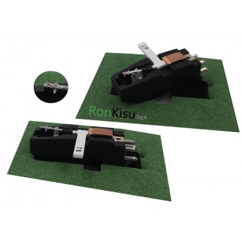 Two-sided reversible RED Diamond tipped lp vinyl turntable needle, gramophone accessories cd player accessories