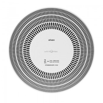 LP Vinyl Record Turntable Phono Tachometer Calibration Strobe Disc Stroboscope Mat 33 45 78 RPM