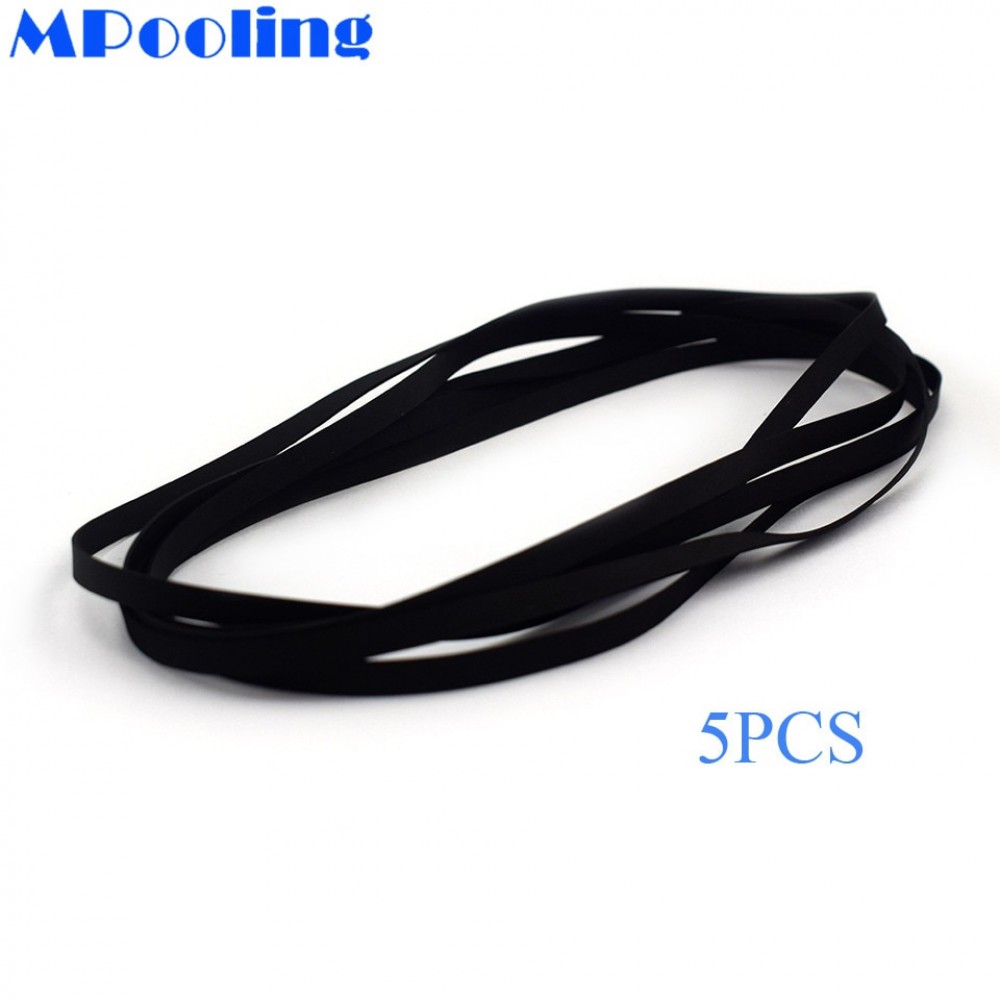 MPooling 5PCS Turntable Belt for Retro Vinyl Record Player Belt Replacement Fit for all kinds of Belt-driven Turntables