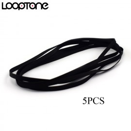 LoopTone 5PCS Turntable Belt Replacement for Retro Vinyl Record Player Fit for all kinds of Belt-driven Turntables