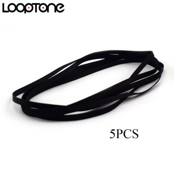 LoopTone 5PCS Turntable Belt Replacement for Retro Vinyl Record Player Fit for all kinds of Belt-driven Turntables