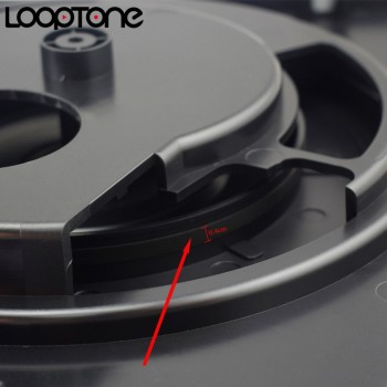 LoopTone 5PCS Turntable Belt Replacement for Retro Vinyl Record Player Fit for all kinds of Belt-driven Turntables
