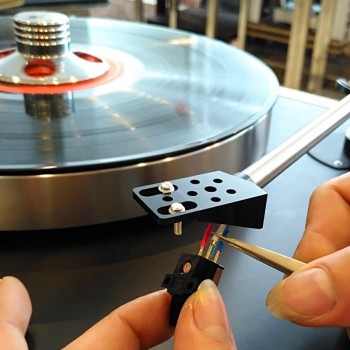 Fine Tip Anti-slip Tweezers Installation LP Vinyl Phono Dedicated Clip Vinyl Record Turntable Accessories With Lock
