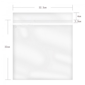 12 50PCS OPP Gel Recording Protective Sleeve Self Adhesive Bag 32.3cm*32cm Protective Bag for Turntable Lp vinyl Records