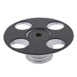Audio Lp Vinyl Turntables Metal Disc Stabilizer Record Player Weight Clamp Hifi(Silver)