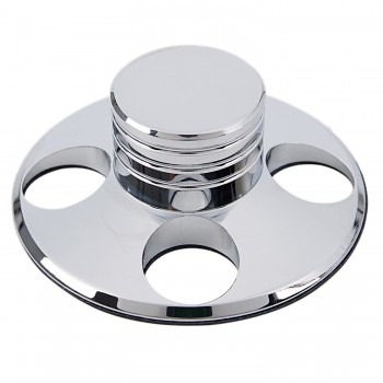Audio Lp Vinyl Turntables Metal Disc Stabilizer Record Player Weight Clamp Hifi(Silver)