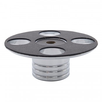 Audio Lp Vinyl Turntables Metal Disc Stabilizer Record Player Weight Clamp Hifi(Silver)