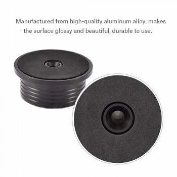 60Hz Metal 3in1 Turntable Disc Record Stabilizer Clamp Bubble Level Balance Measure Vibration For LP Vinyl Record Player 280g