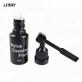 Cleaning Fluid For Vinyl Records with Needle Cleaner Brush LP Phonograph Record Turntables Cleaning 10ml