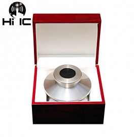 High-End POM LP Vinyl Turntables Disc Stabilizer Record Weight/Clamp Turntable Vibration Balanced With Wooden Package Box