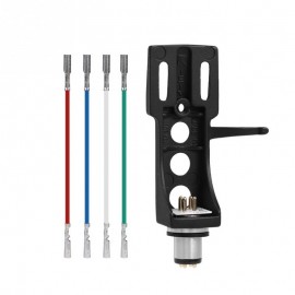 Universal Turntable Headshell For Technics For LP Turntables 4 Pin Contacts Fit Phono Turntables Headshells with Lead Wires