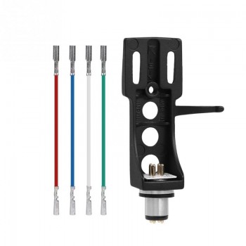 Universal Turntable Headshell For Technics For LP Turntables 4 Pin Contacts Fit Phono Turntables Headshells with Lead Wires