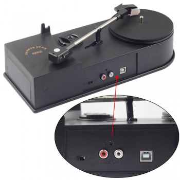 CATS Portable Mini Usb 2.0 Turntable Lp Record Audio Player Mp3 Cd Players Convertor Stereo