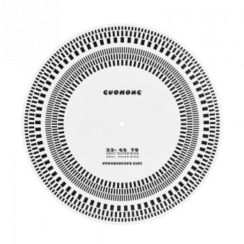 Profesional LP Vinyl Record Turntables Phono Tachometer Calibration Stroboscope Disc For Phonograph Gramophone