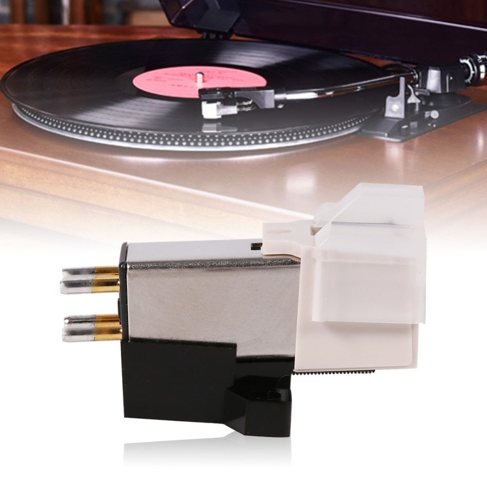 Magnetic Cartridge Stylus Aluminum LP Vinyl Record Player Needle With Case For Phonograph Turntable Gramophone Stylus Needle New