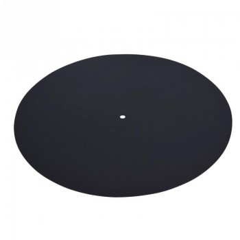 Anti-static Vinyl Turntable Record Pad Antistatic Flat Soft Genuine Leather Mat Slipmat Pad
