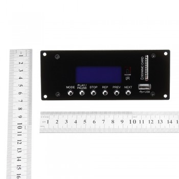 12V Wireless Bluetooth 4.0 MP3 Audio Decoder Board Radio Module APE/FLAC/MP3/WMA/WAV APP Control For Car