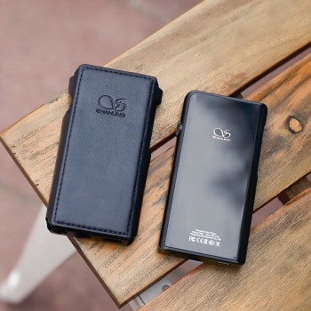 Shanling  M5S Leather Case Black Portable Protective Cover Shell Cover Accessories For Shanling M5S