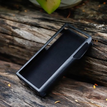 Shanling  M5S Leather Case Black Portable Protective Cover Shell Cover Accessories For Shanling M5S