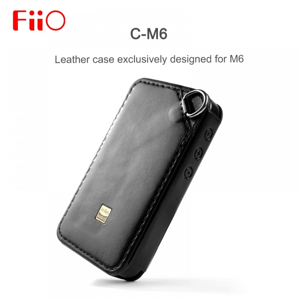 Fiio C-M6 Leather Case for FiiO M6 Music Player Black