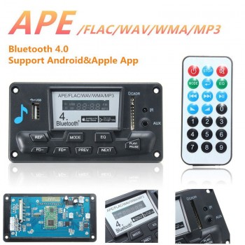 LEORY MP3 bluetooth Decoder Module MP3 WAV WMA APE bluetooth 4.0 Audio DAC Decoder Recording Function Phone APP Control