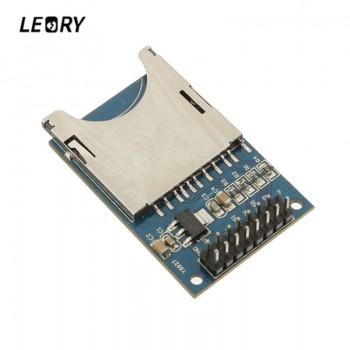 LEORY SD Card Module For Arduino Compatible Reading and Writing Module Slot Socket Reader ARM MCU For MP3 Player DIY Starter Kit