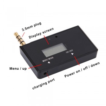 AUX Stereo Music ot pin Wi Bluetooth Handsfree Receiver Adapter Calling charger with USB3.5mm Car Kit Car Bluetooth Audio