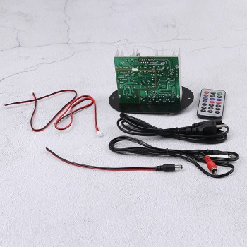 Digital Auto Amplifier Stereo USB TF Radio Audio MP3 Music With Remote 220V New Car Bluetooth HiFi Bass Power AMP