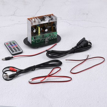 Digital Auto Amplifier Stereo USB TF Radio Audio MP3 Music With Remote 220V New Car Bluetooth HiFi Bass Power AMP