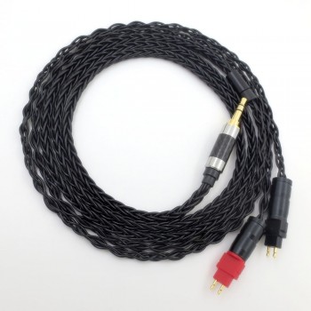 ZSFS 3.5/4.4mm 8 Cores Pcocc silver plated Cable for sony zx300a NW-WM1Z NW-WM1A HD580 HD600 HD650 HD25 Headphone