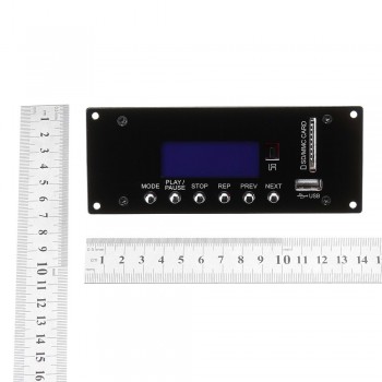 12V Wireless Bluetooth 4.0 MP3 Audio Decoder Board Radio Module APE/FLAC/MP3/WMA/WAV APP Control For Car