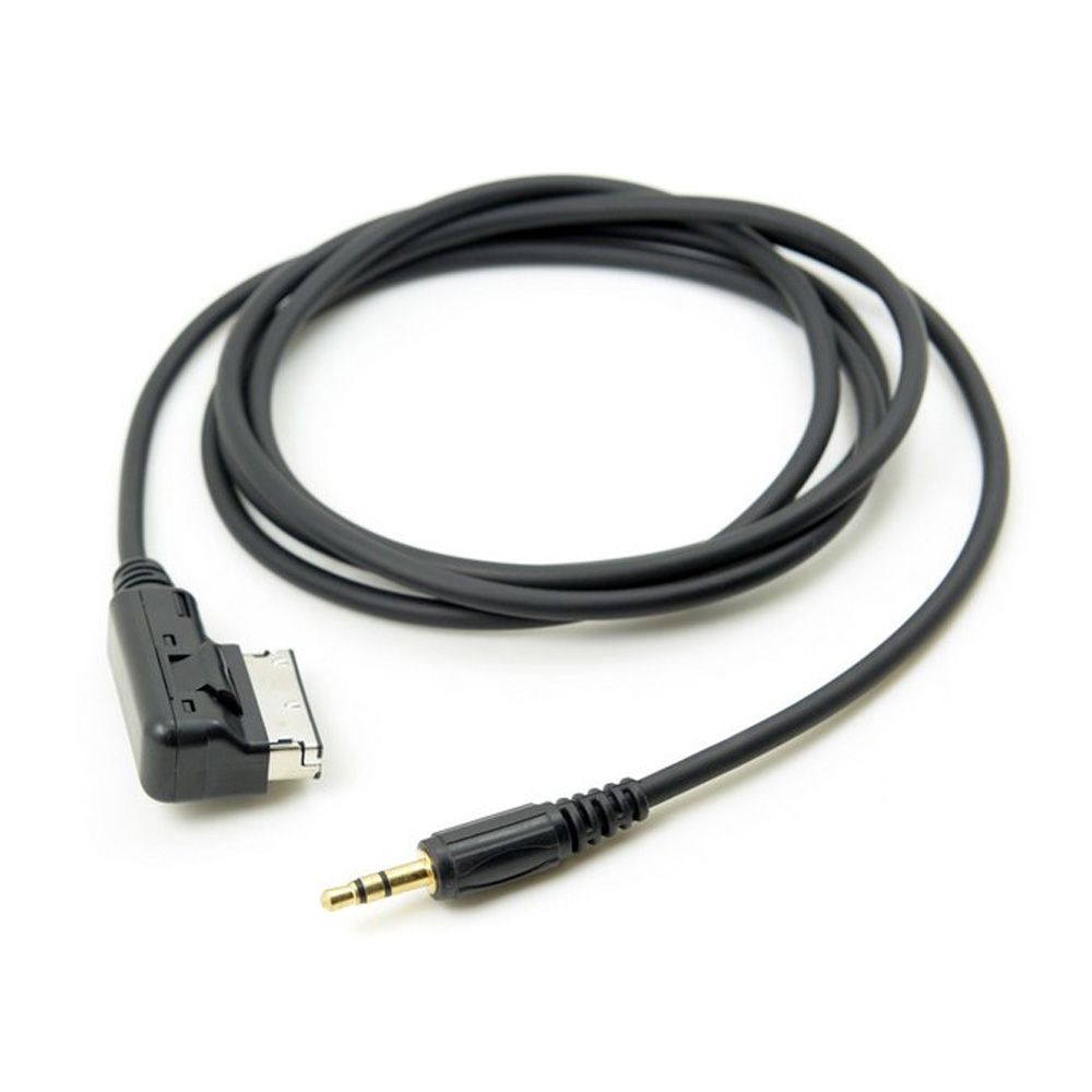 0.35M /1M Length Music Interface AMI MMI to 3.5mm Audio AUX Cable for VW and Audi A3 A4 A5 A6 A8 Q3 Q5 Q7 Car MP3 Player