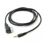 0.35M /1M Length Music Interface AMI MMI to 3.5mm Audio AUX Cable for VW and Audi A3 A4 A5 A6 A8 Q3 Q5 Q7 Car MP3 Player