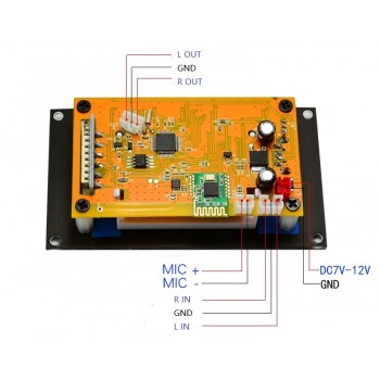Chinese song title The screen shows Bluetooth MP3 decoder board Lossless decoder Car Bluetooth MP3 player
