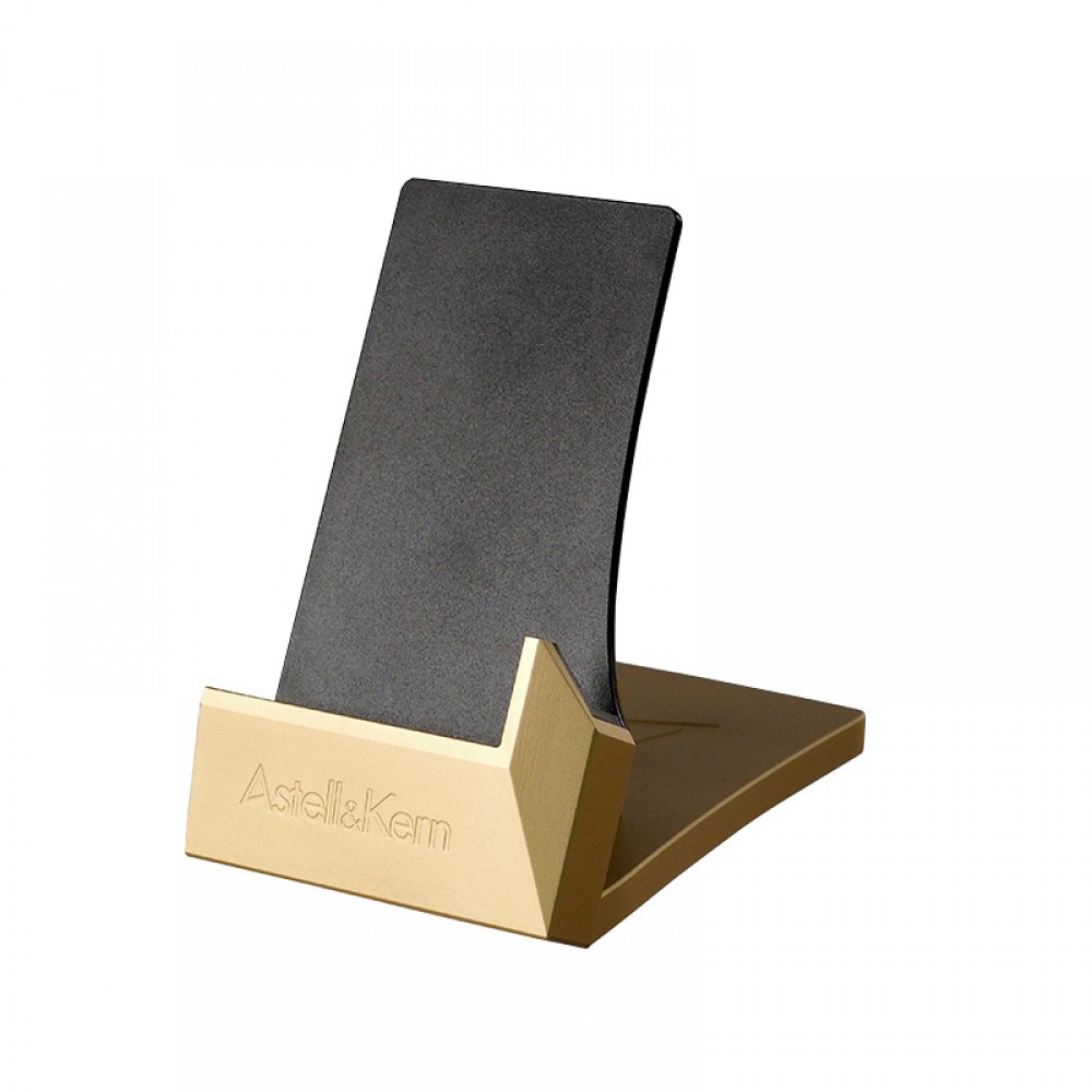 IRIVER Astellamp;Kern AKS02 Cradle For AK240 Golden color Use same material Gun Metal body Charging and USB DAC