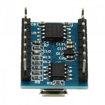 LEORY JQ6500 MP3 Player Voice Sound Module UART 16P 16Mbit DAC TF Card U Disk MP3 Format USB Replace To 5 Way MP3 Voice Board