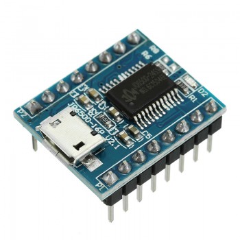LEORY JQ6500 MP3 Player Voice Sound Module UART 16P 16Mbit DAC TF Card U Disk MP3 Format USB Replace To 5 Way MP3 Voice Board